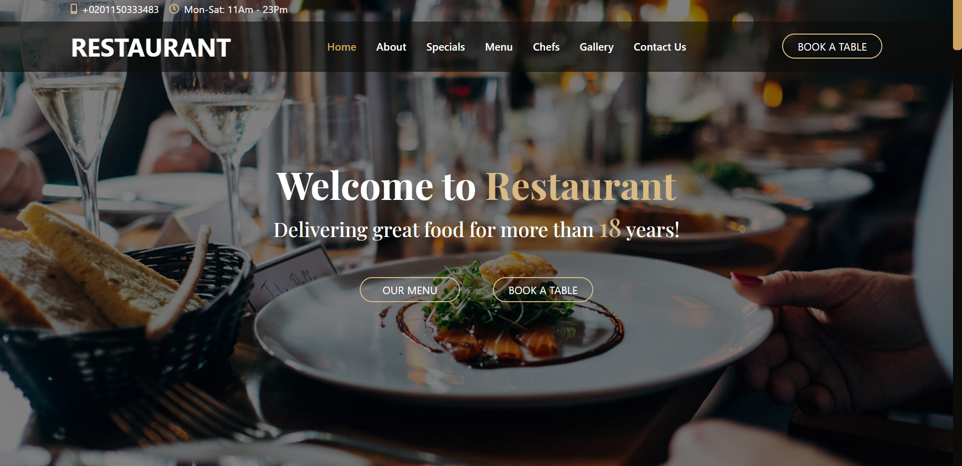 Restaurant Project